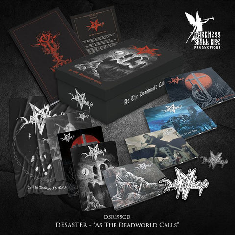 Desaster – As The Deadworld Calls – 4-CD Box