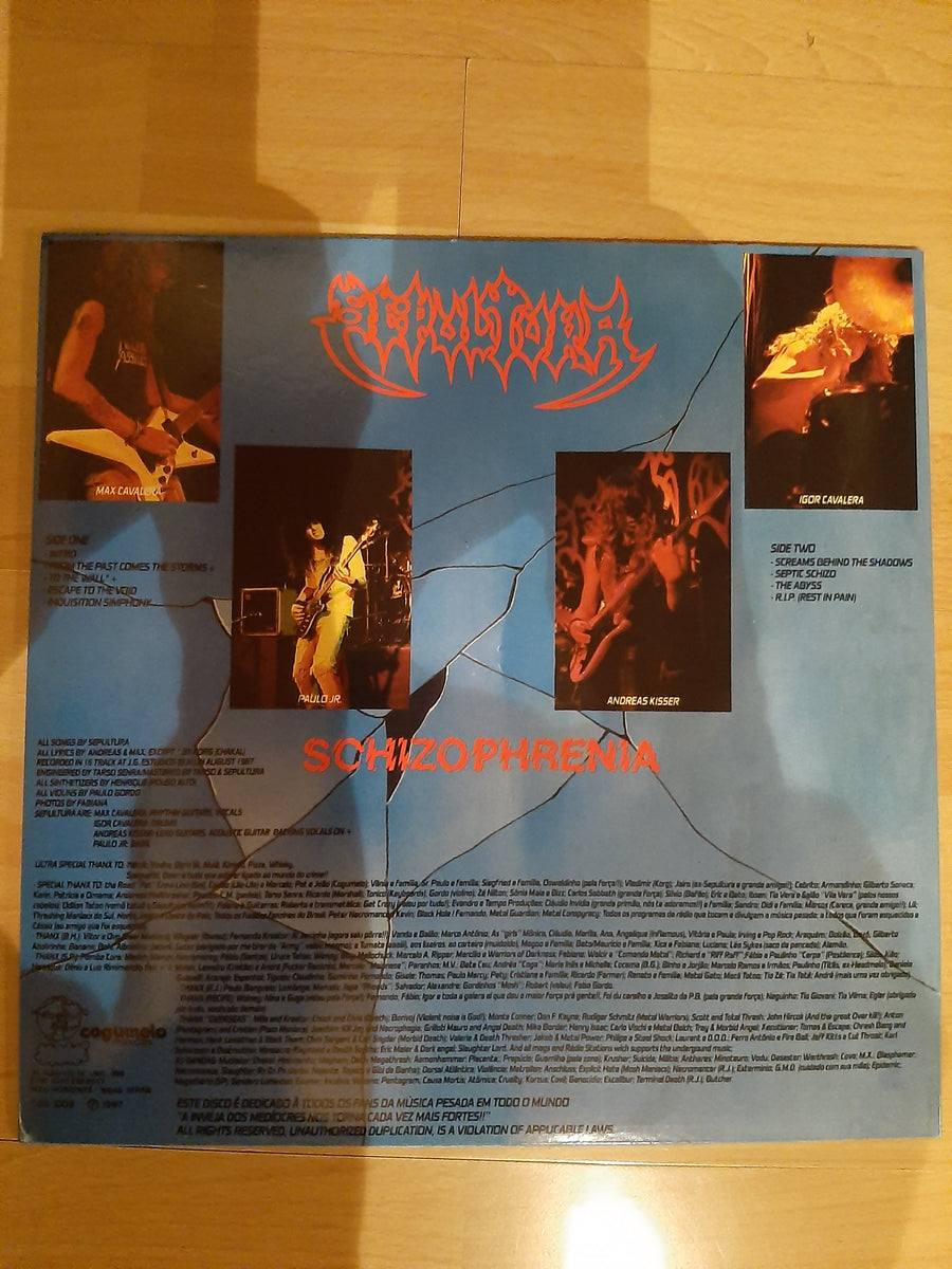 Sepultura - Schizophrenia - LP (pink,marble) – No Colours Records