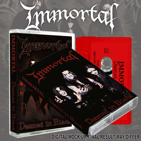 Immortal - Damned in black - Tape