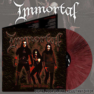 Immortal - Damned in black - LP (cherry)