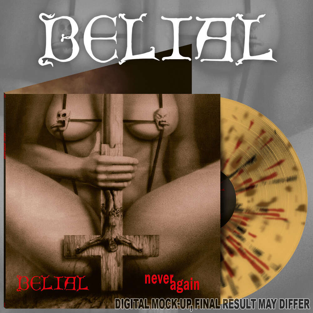 Belial - Never again - LP (galaxy)