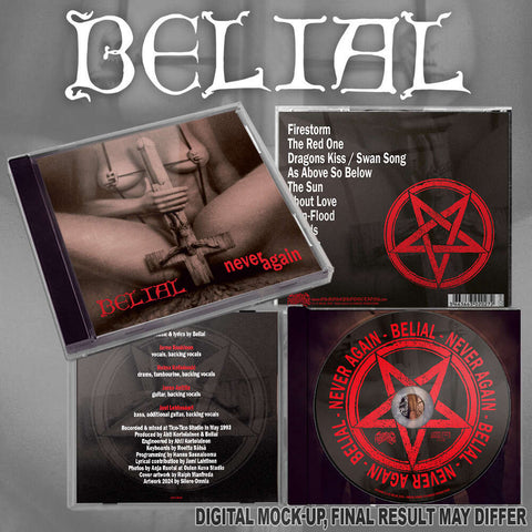 Belial - Never again - CD