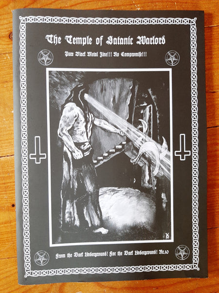 The Temple of Satanic Warlord Mag Nr. 10