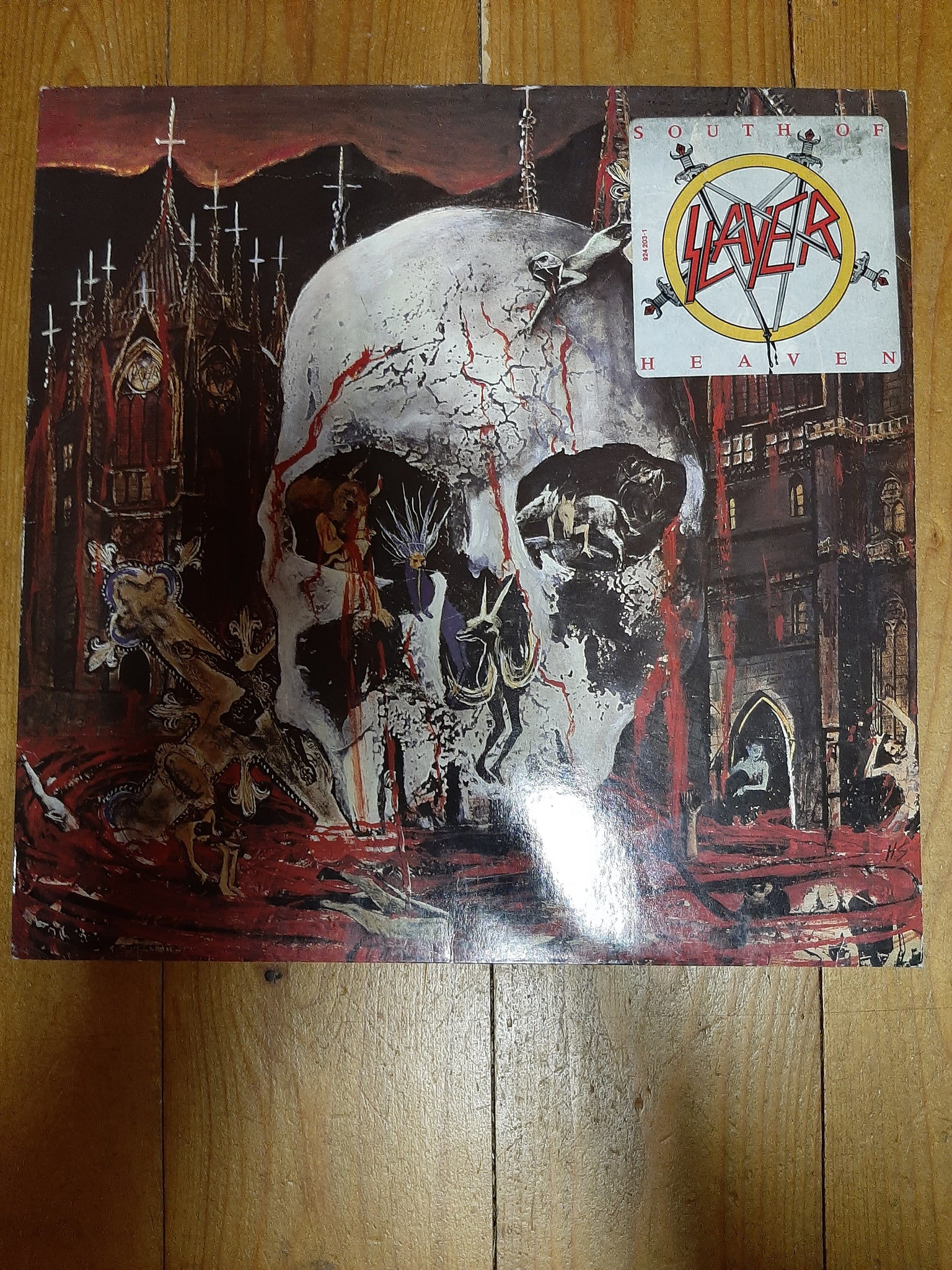 Slayer - South Of Heaven - LP (original Geffen Records)