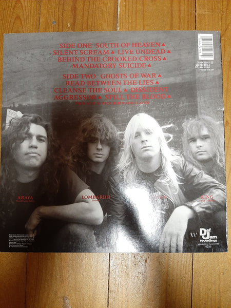 Slayer - South Of Heaven - LP (original Geffen Records)