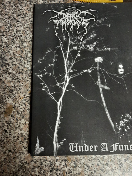 Darkthrone - Under a funeral moon - Gatefold LP (2010,little used)