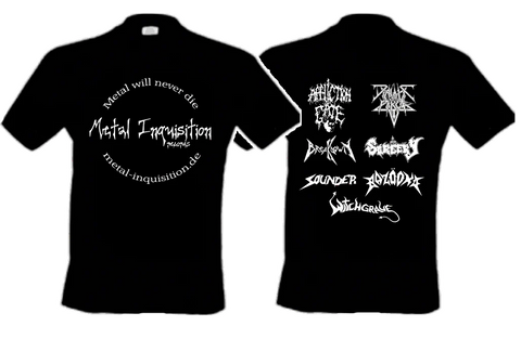 Metal Inquisition - Front: Logo / Back: M.I. Bands - Longsleeve