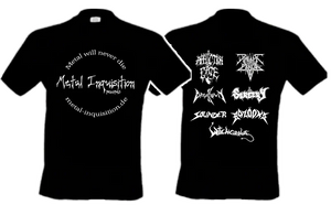 Metal Inquisition - Front: Logo / Back: M.I. Bands - Sweatshirt (used)