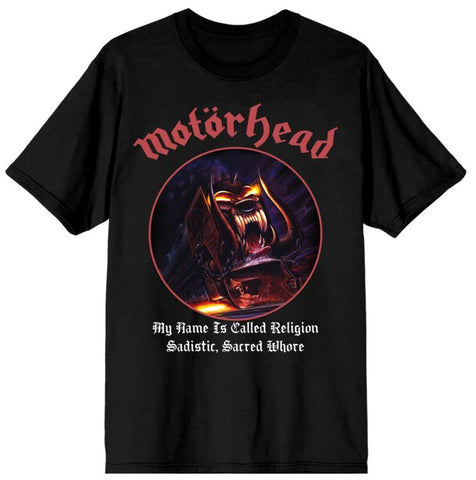 Motörhead - Orgasmatron- My Name Is Called Religion - T-Shirt