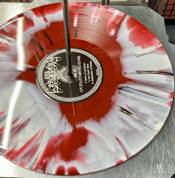 Graveland - Creed Of Iron - / - Raiders Of Revenge - 2xLP ( special color vinyl, ltd. to 30 copies! )