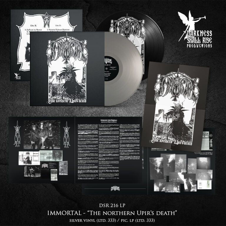 Immortal - The Northern Upir's Death - LP (silver)
