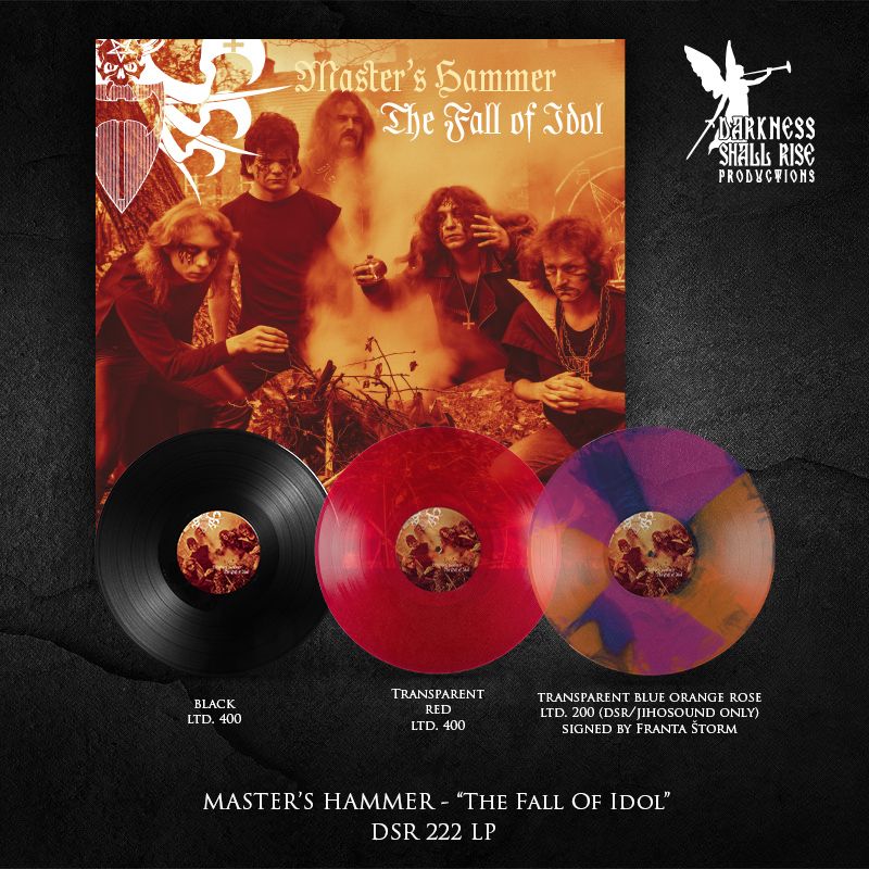 Master's Hammer - The Fall Of Idol - LP (Transparent Red)