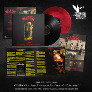 Gehenna - Seen Through The Veils Of Darkness (The Second Spell) - LP (red/black)