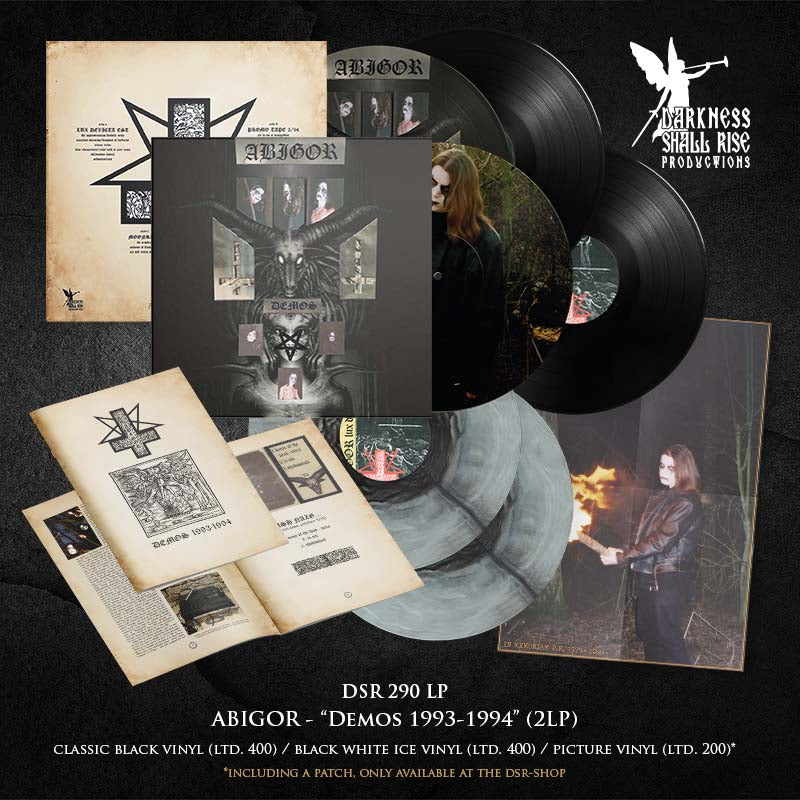 Abigor – Demos 1993-1994 – 2xLP (black/white/ice)