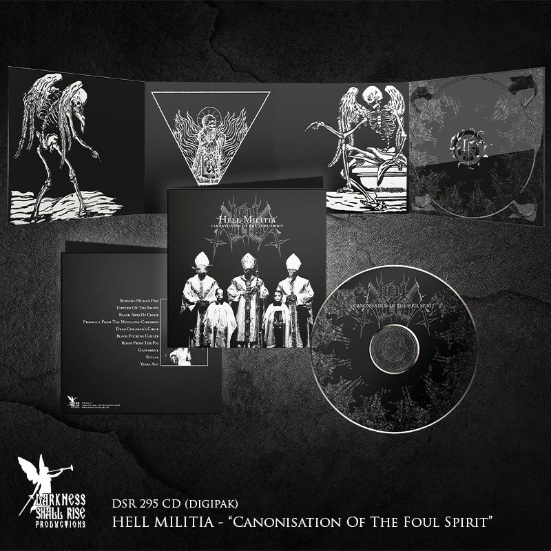 Hell Militia - Canonisation Of The Foul Spirit - Digi CD