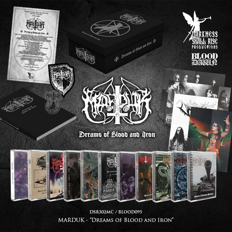 Marduk - Dreams of Blood and Iron - 11x Tape Box