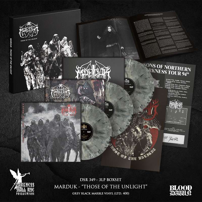 Marduk - Those of the Unlight - 3xLP Box (grey,black marble) – No