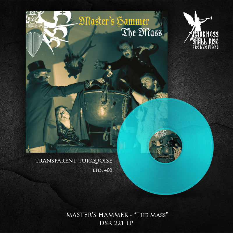 Master's Hammer - The Mass - LP (Transparent Turquoise)