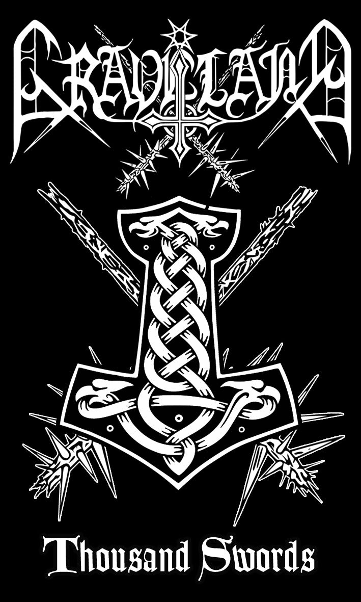 Graveland  - Thousand Swords - Woven Patch/Aufnäher