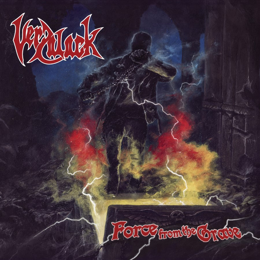 Verdalack - Force From The Grave - LP (blue,black splatter)