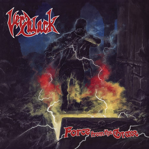 Verdalak - Force From The Grave - LP (Red/Aqua Blue Swirl Vinyl w/ Heavy Black Splatter)