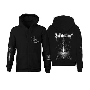 Inquisition - Veneration of Medieval Mysticism and Cosmological Violence - Hooded Sweatshirt Zip