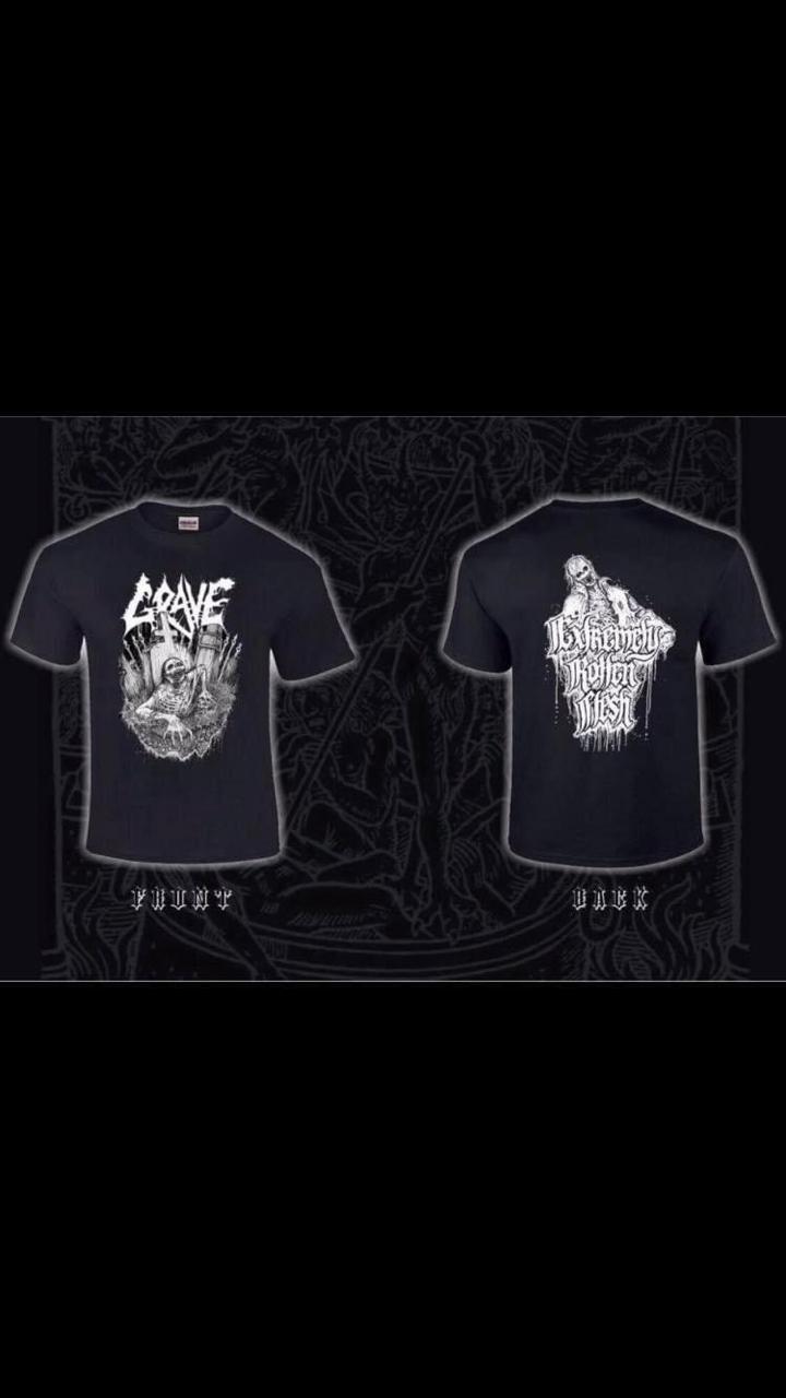 Grave - Extremely rotten flesh - T-Shirt