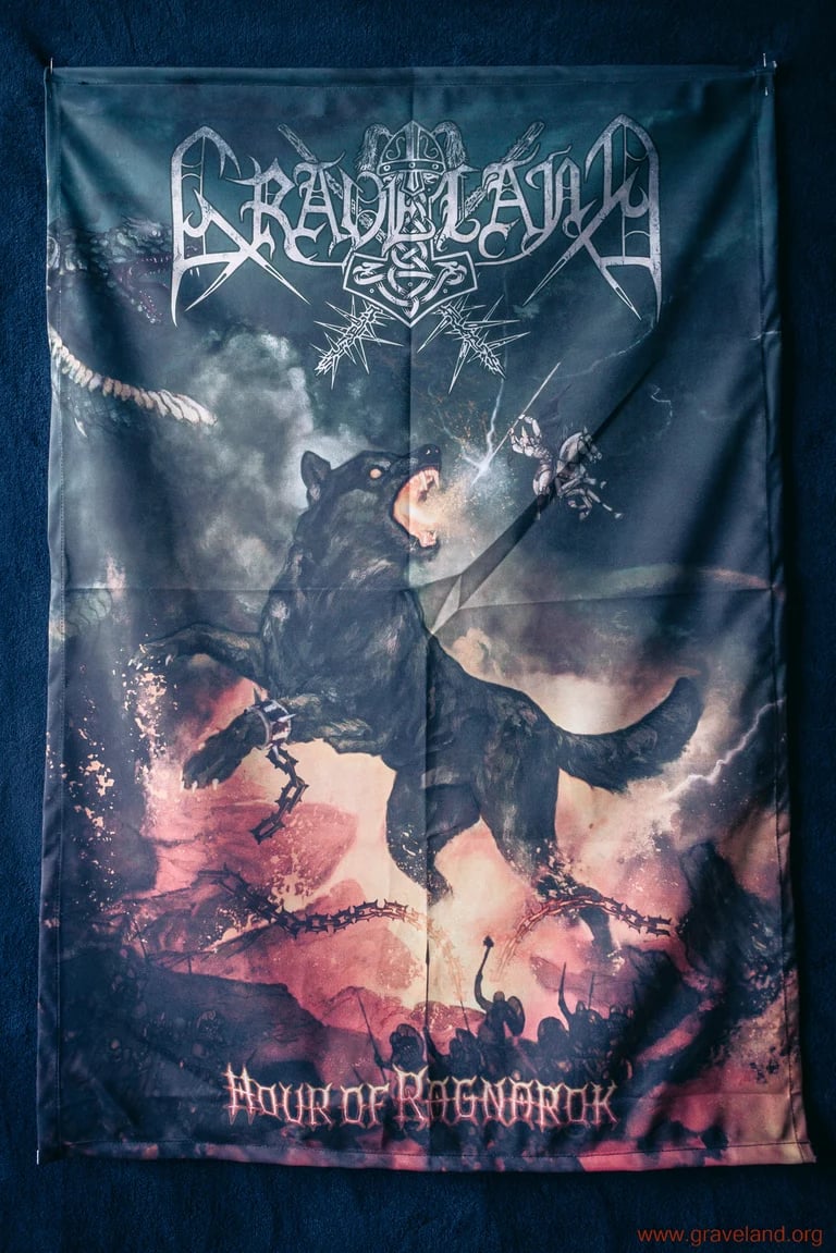 Graveland -  Hour of Ragnarok - Flag