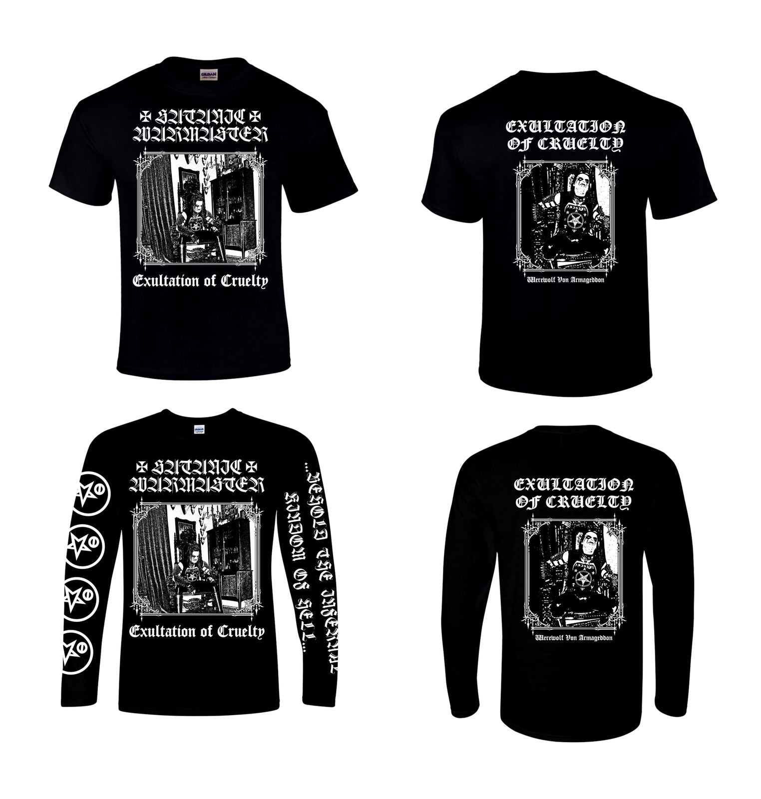 Satanic Wamaster - Exultation Of Cruelty - Longsleeve