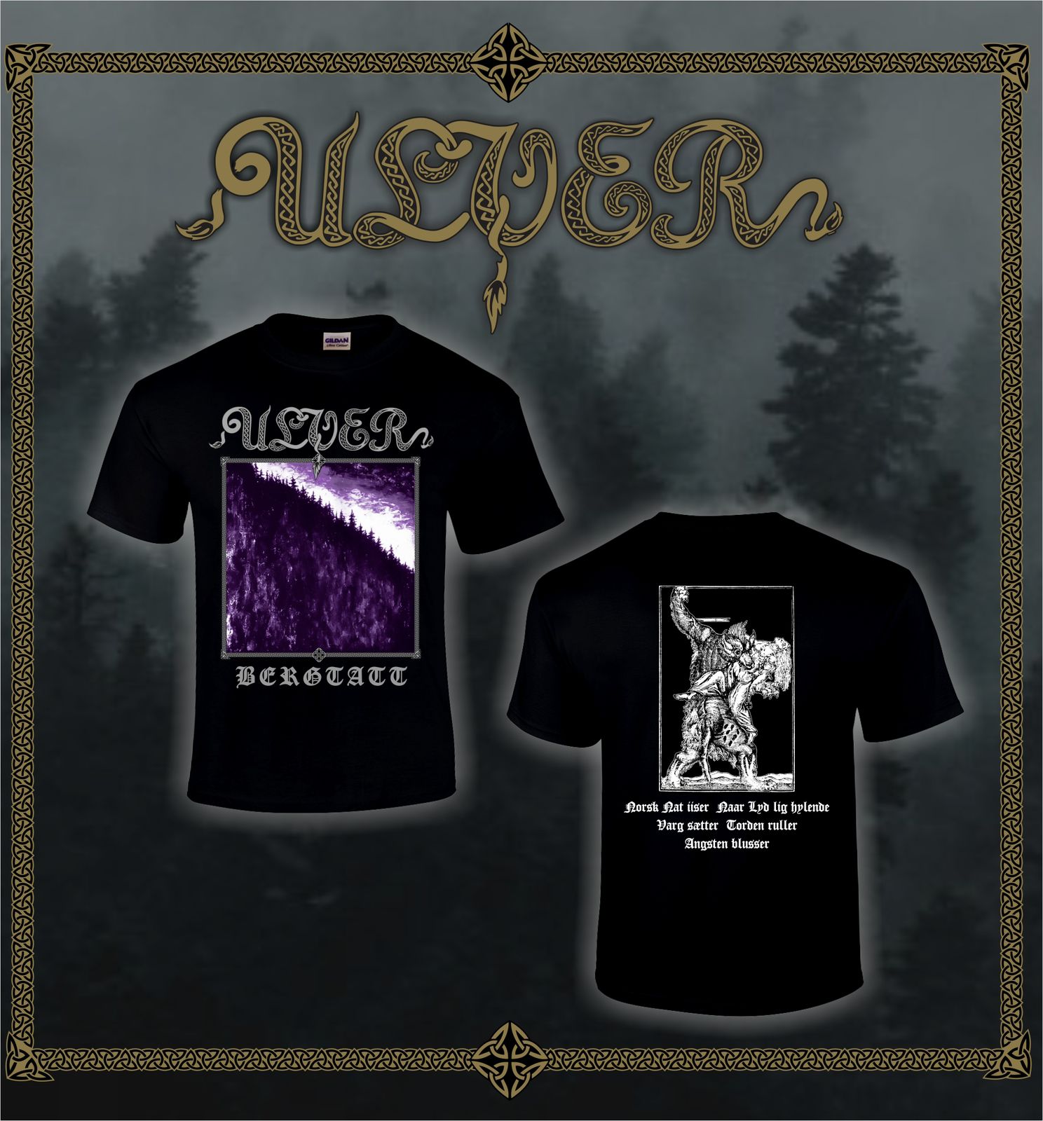 Ulver - Bergtatt - T-Shirt
