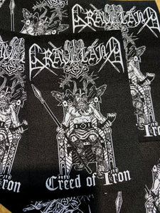 Graveland - Creed of iron - woven Patch