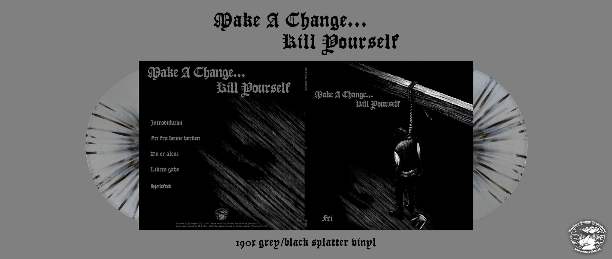 Make A Change...Kill Yourself - Fri - 2xLP (grey/black)