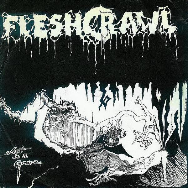 Fleshcrawl - Lost In A Grave - EP (Morbid Rec.,black vinyl)