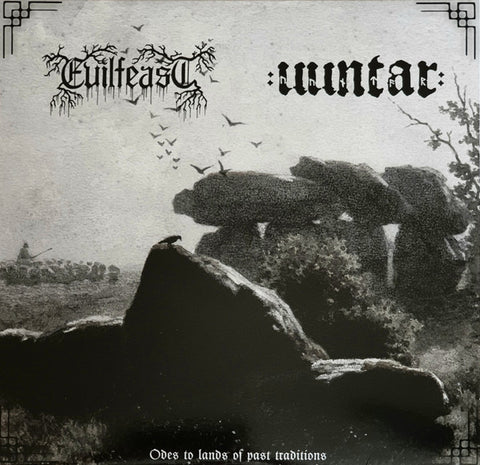 Evilfeast / Untar - Odes To Lands Of Past Traditions - Split LP