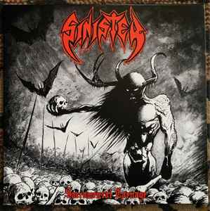 Sinister - Sacramental carnage - 10" Mini LP (silver,red black splatter)