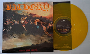 Bathory - Blood Fire Death - LP (yellow,Mutilation Records)