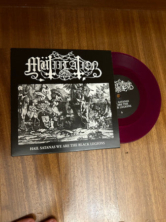 Mutiilation - Hail Satanas We Are The Black Legions - EP (purple)