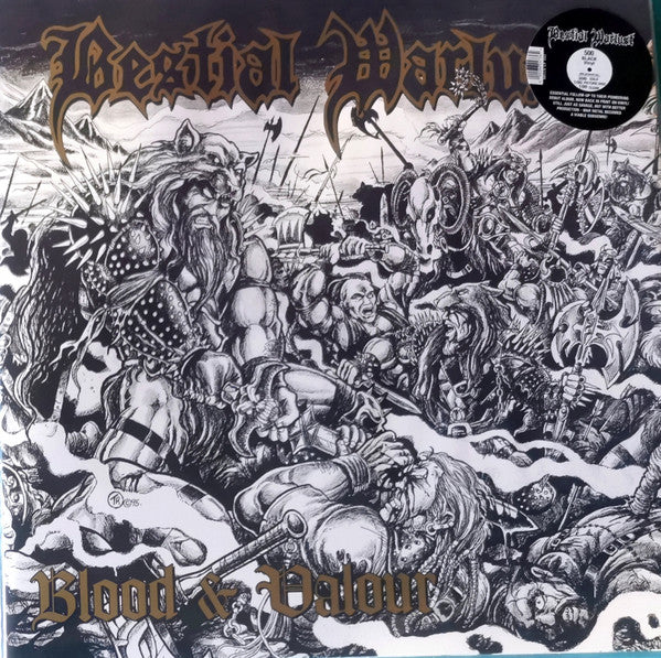 Bestial Warlust - Blood & Valour - LP