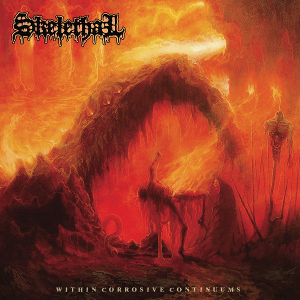 Skelethal - Within Corrosive Continuums - LP (Cloudy Orange Vinyl)