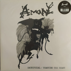 Amon - Sacrificial / Feasting The Beast - LP (red/black)