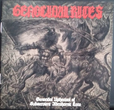 Genocidal Rites - Genocidal Upheaval Of Subservient Abrahamic Law - CD