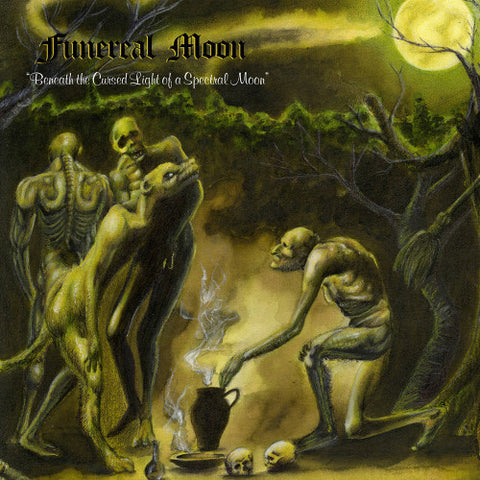 Funereal Moon - Beneath the Cursed Light of a Spectral Moon - LP