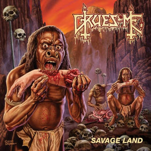 Gruesome - Savage Land - LP (bronze,1st press)