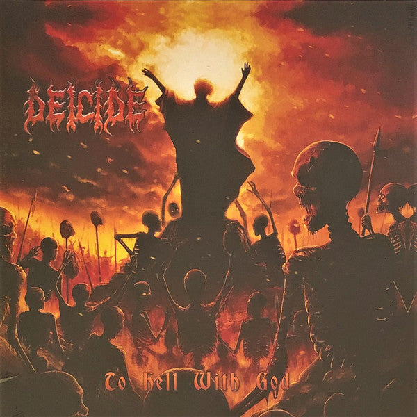 Deicide - To Hell With God - LP (fire splatter)