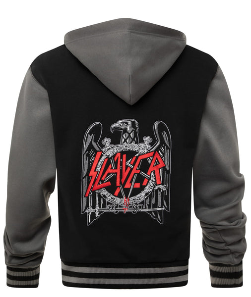 Slayer - Logo & Eagle - Baseball Jacket