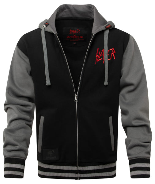 Slayer - Logo & Eagle - Baseball Jacket