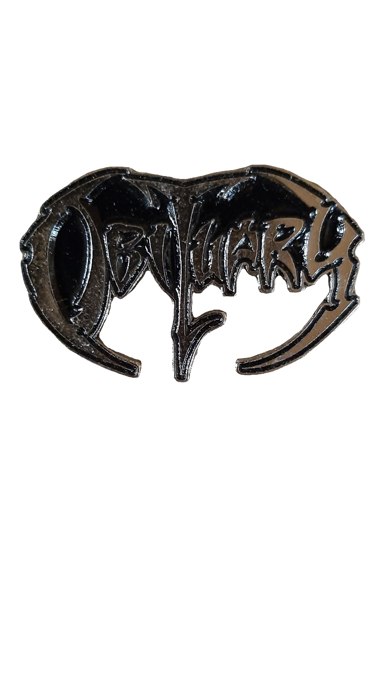 Obituary - Logo - Metal Pin