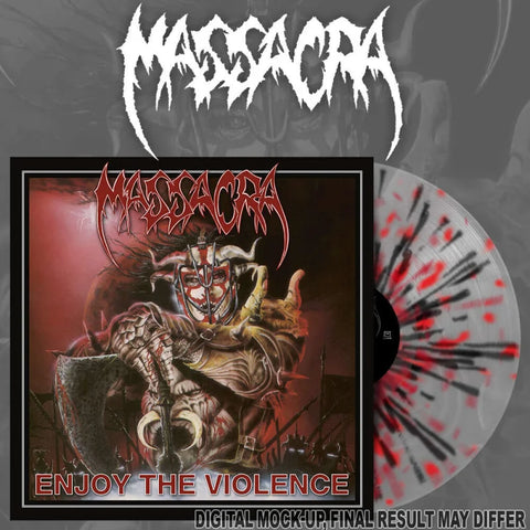 Massacra - Enjoy the violence - LP (clear splatter)