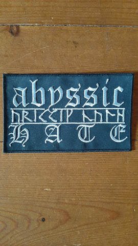 Abyssic Hate - Logo - Patch/Aufnäher