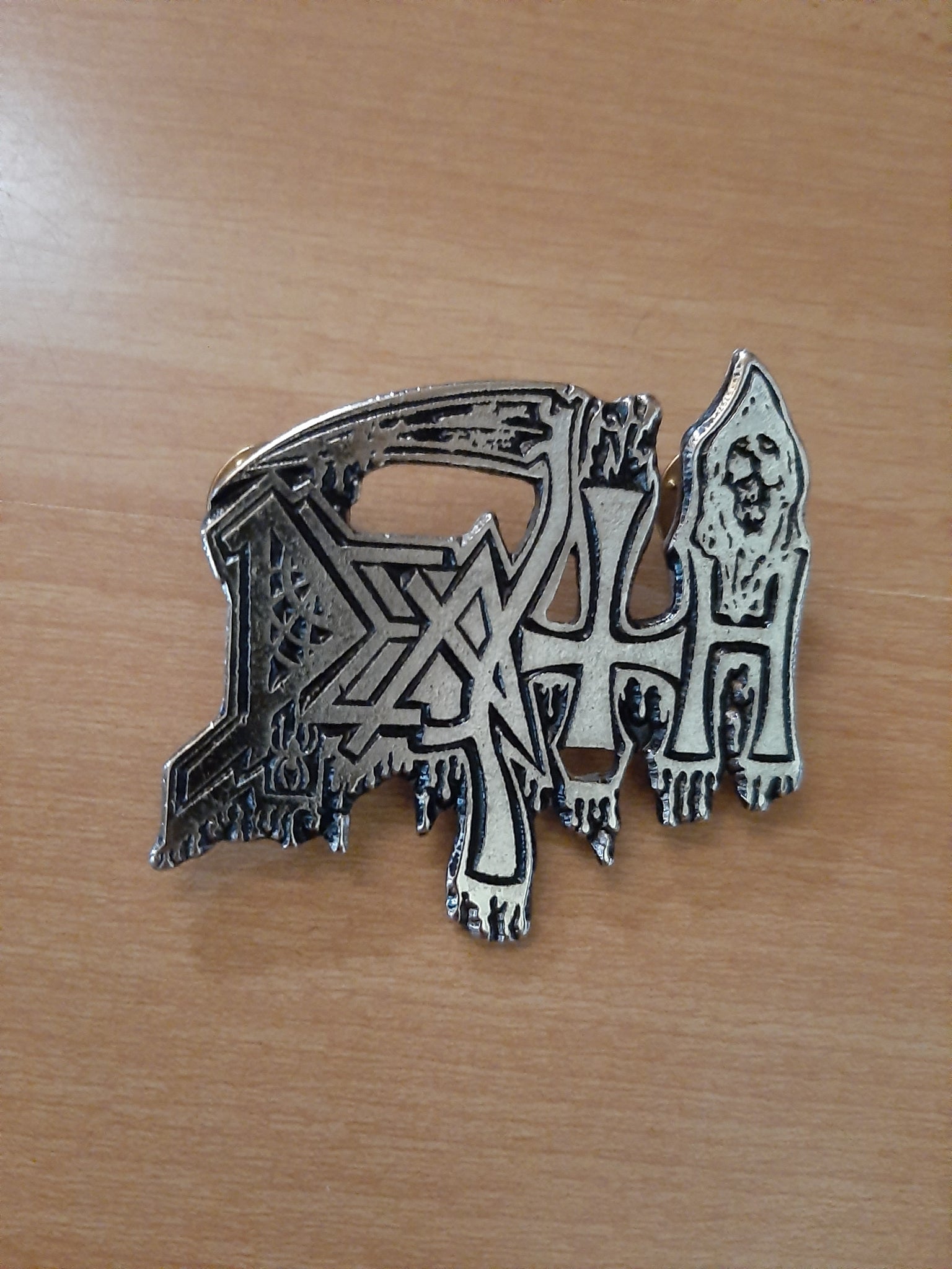 Death - old Logo - Metal Pin